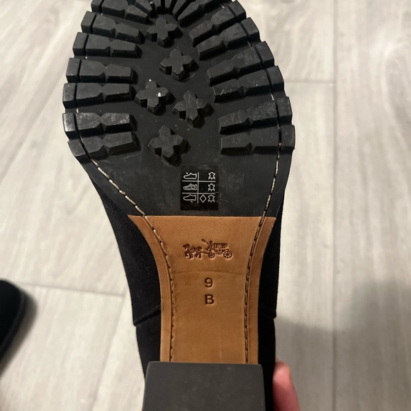 Coach Odelle Oiled Suede Boots - Picture 3 of 10